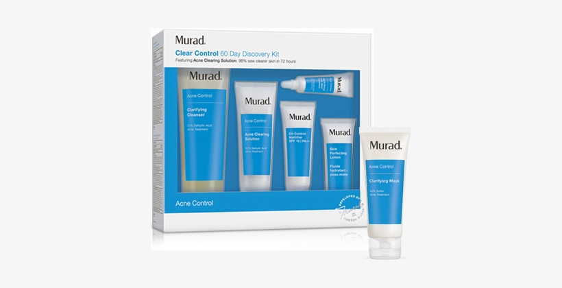 Acne Complex Booster Kit With Mask - Murad Complete Acne Control, transparent png