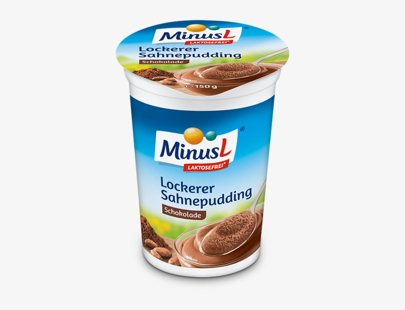 Minusl Soft Cream Pudding Chocolate - Minusl Sahnepudding, transparent png