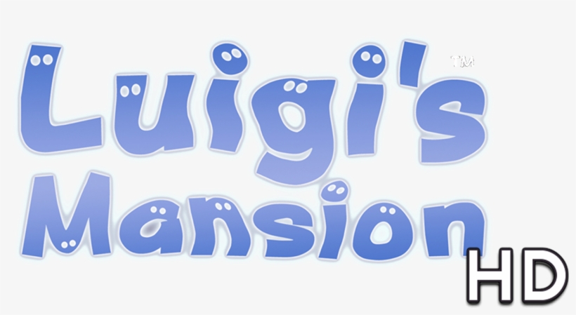 4dmu9ar ] - Luigi's Mansion Logo, transparent png
