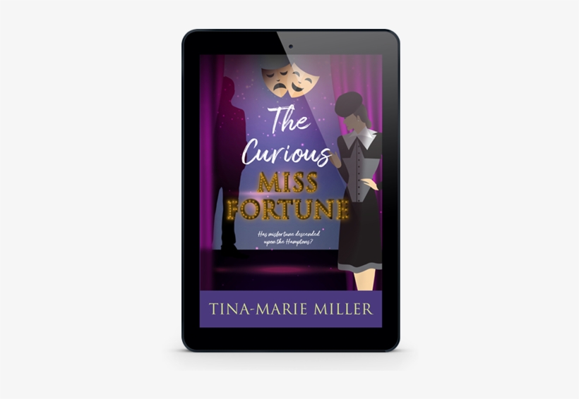 The Curious Miss Fortune Book Cover, transparent png