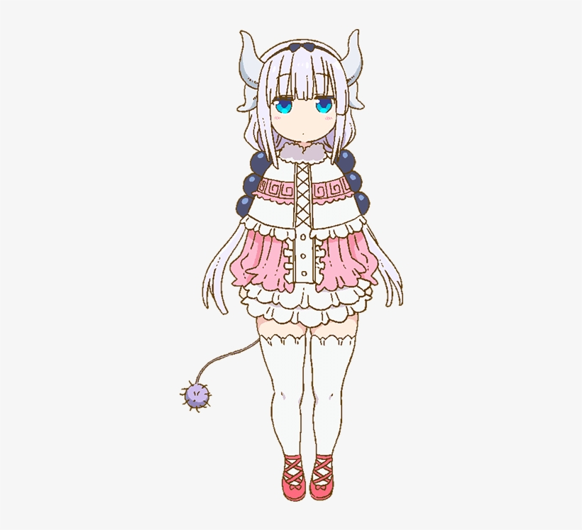 Kannainfo - Miss Kobayashis Dragon Maid - Kanna Cosplay, transparent png