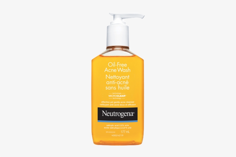 Neutrogena® Oil-free Acne Wash - Neutrogena Face Wash Price, transparent png