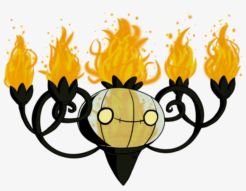Day 8 - Chandelure - - Cartoon, transparent png
