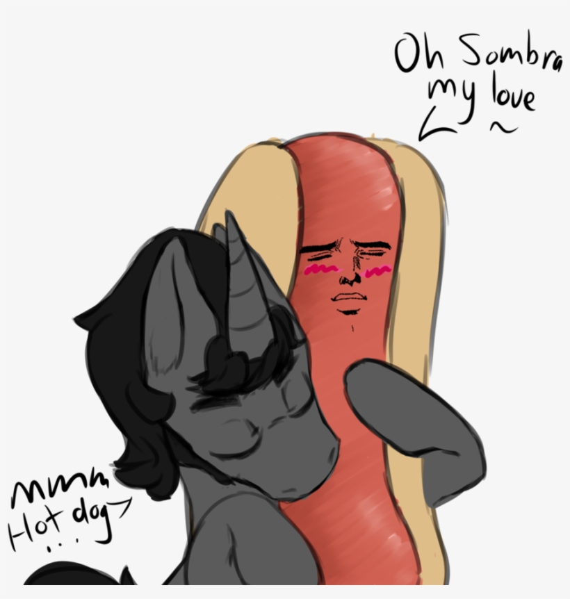 Blushing Hot Dog, transparent png