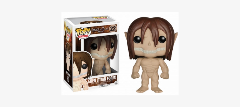 Attack On Titan - Eren Titan Funko Pop, transparent png