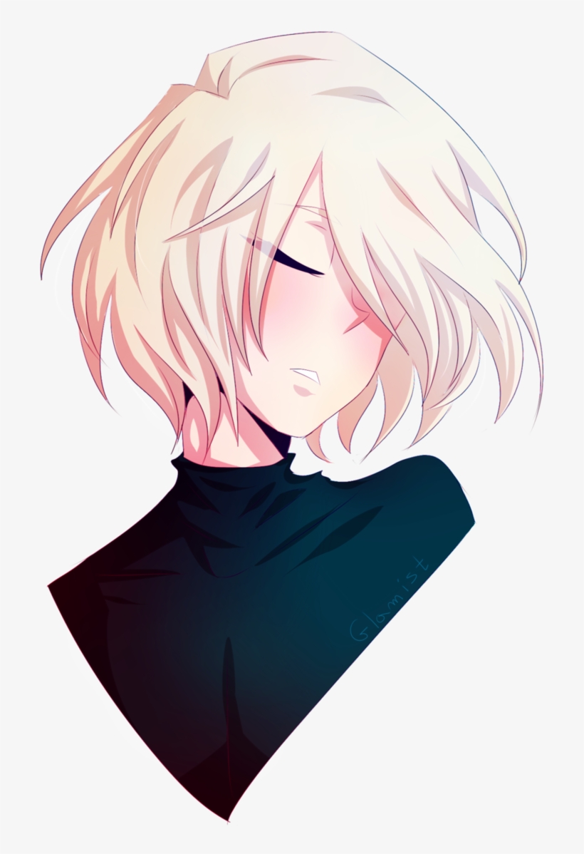 Yuri Drawing Deviantart Image Black And White Library - Yuri Plisetsky Png, transparent png