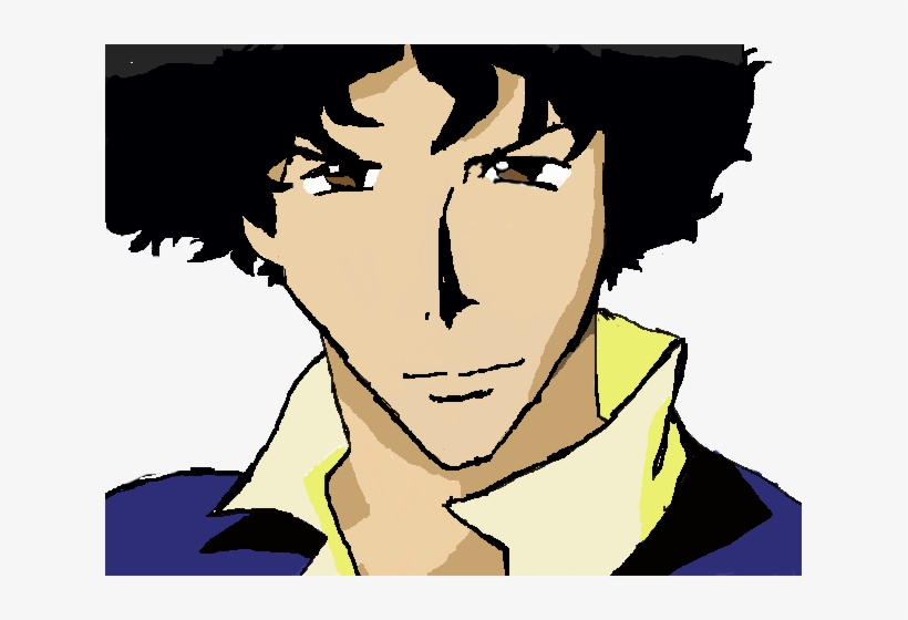 Observational Drawing Of Spike Spiegel - Spike Spiegel, transparent png