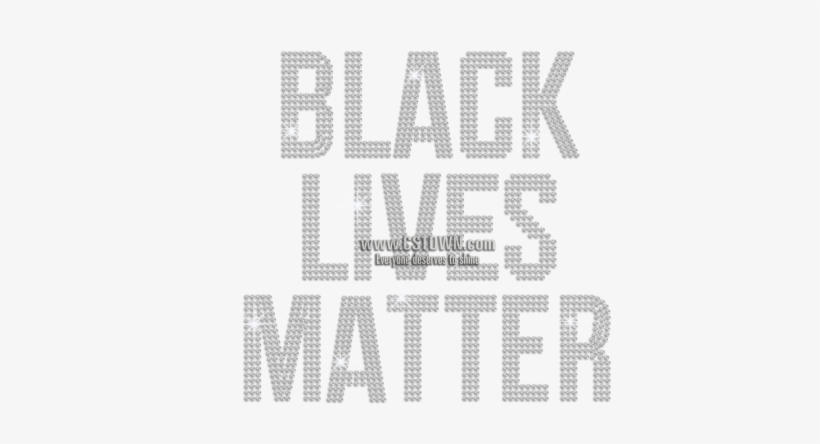 Wholesale Black Lives Matter Iron On Rhinestone Transfer - Black Lives Matter Badge, transparent png