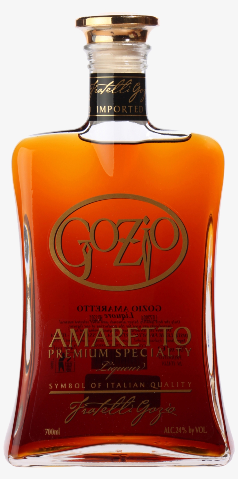 Gozio Amaretto 700ml - Amaretto Sour, transparent png