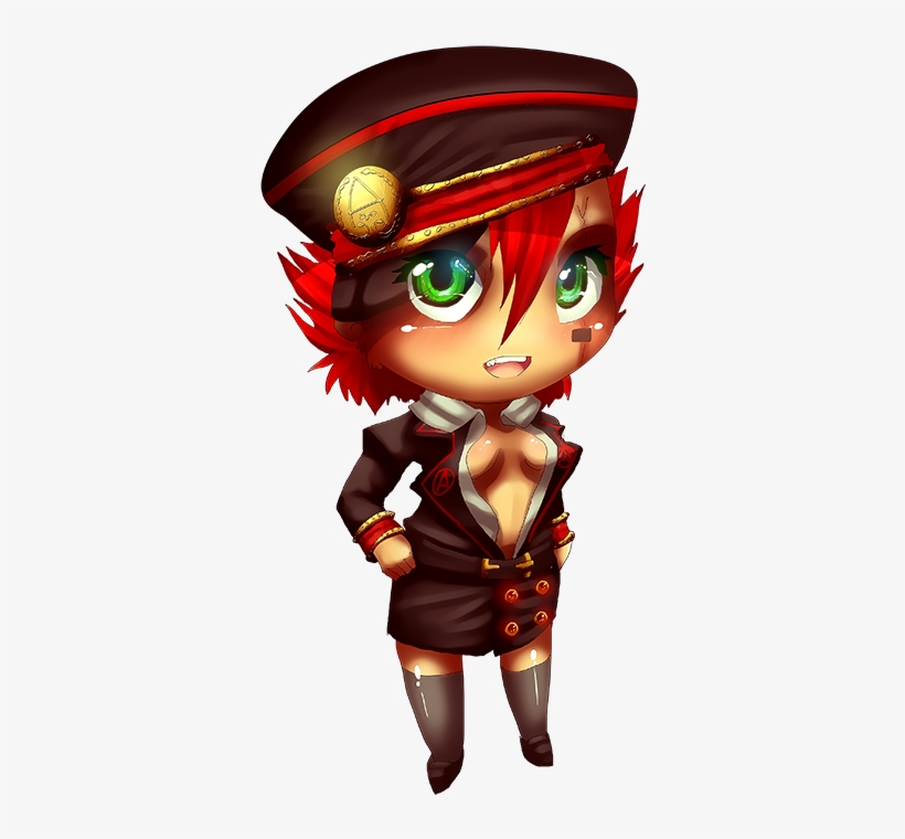 Rebel Crew Chibi Officer By Number Seventeen-d7bet1c - Cartoon, transparent png