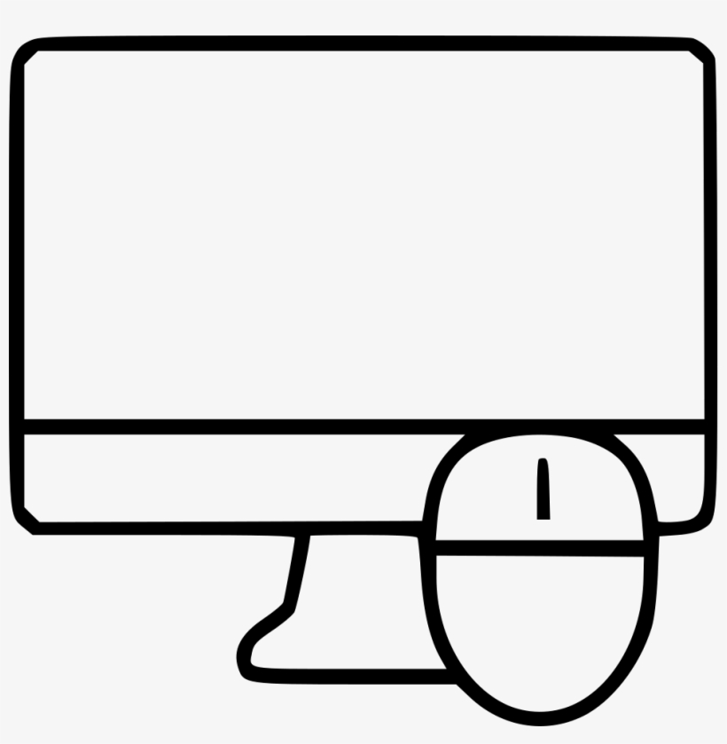 Computer Monitor Mouse Pc Mac Desktop Lcd Comments - Computer Monitor, transparent png