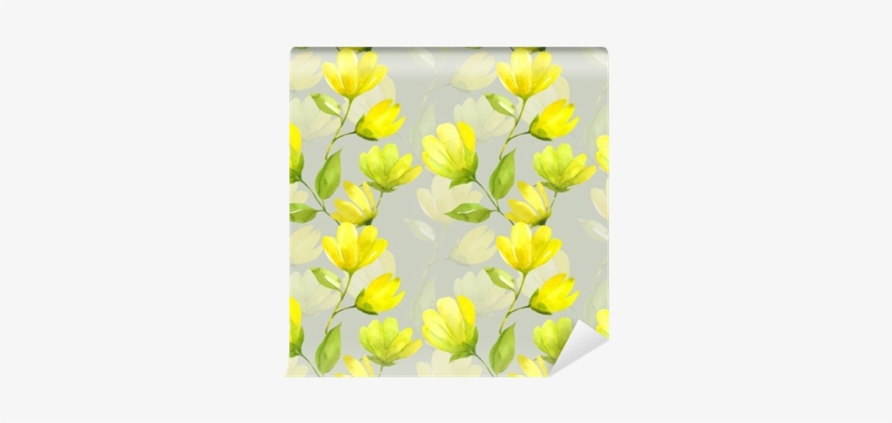 Floral Seamless Pattern Watercolor - Watercolor Painting, transparent png