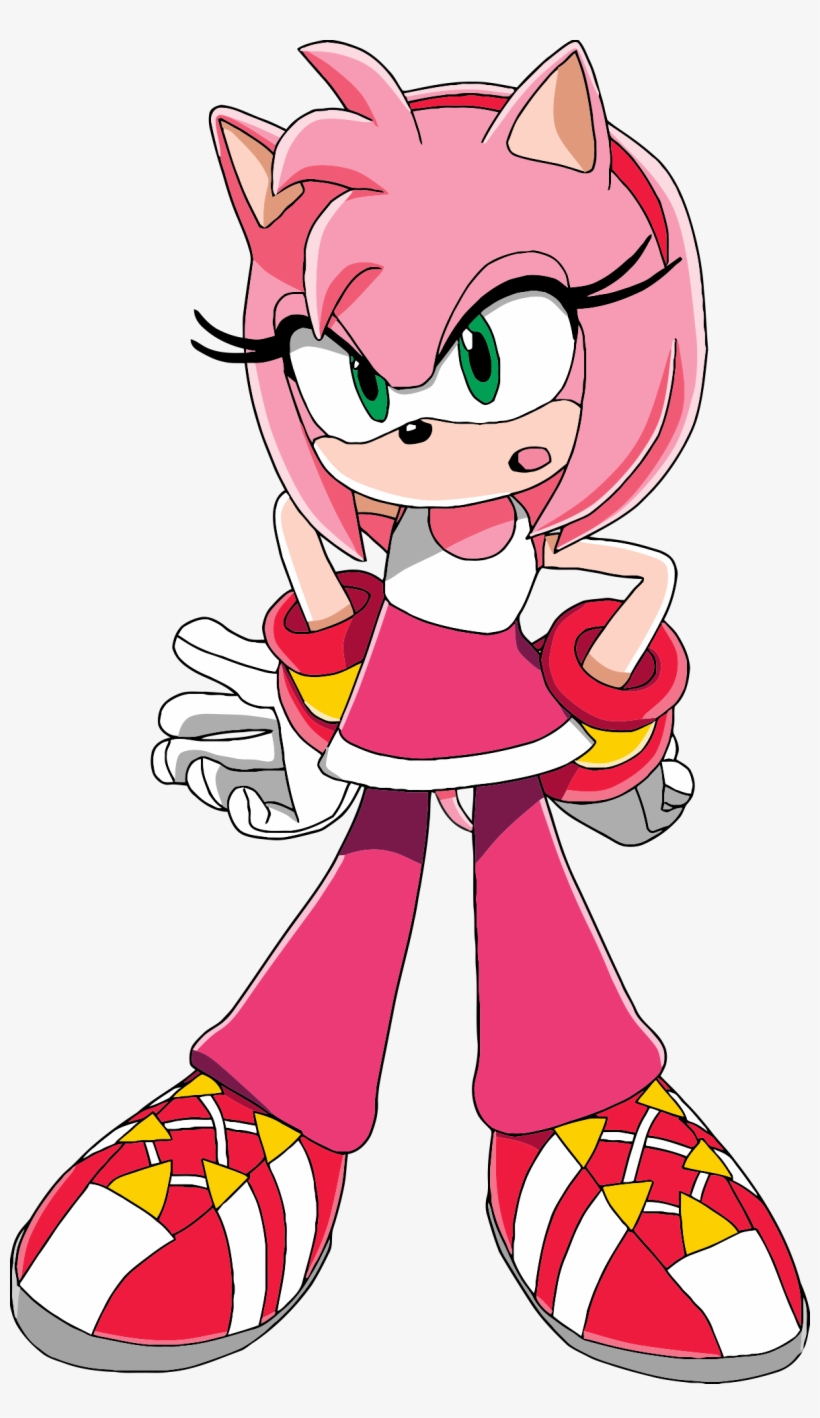 Amy Rose Sonic X Amy In Her Extreme Riders - Amy Rose Sonic Free Riders, transparent png