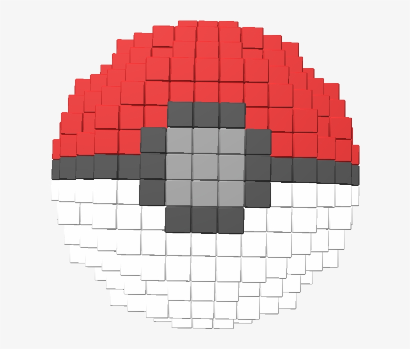 It's A 3d Poké Ball That Changes From A Poké Ball, - Composite Material, transparent png