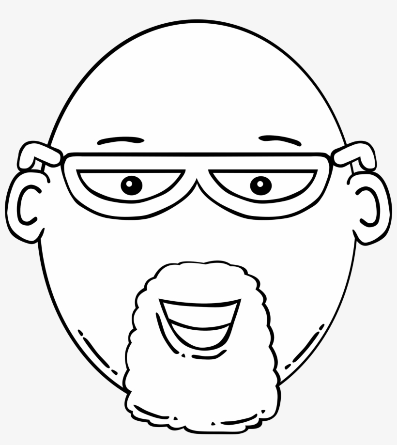 Big Image - Outline Of A Face, transparent png