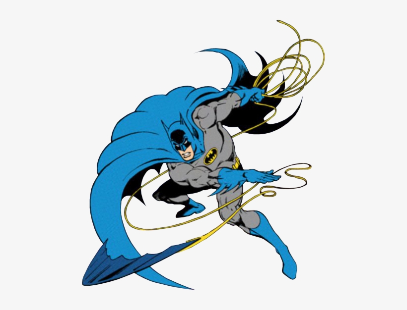 Primitive Batrope Batman Throwing Batarang Png 490x546 PNG Download
