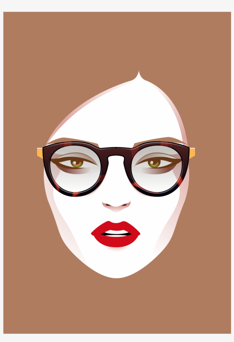 Fashion Faces - Illustration, transparent png