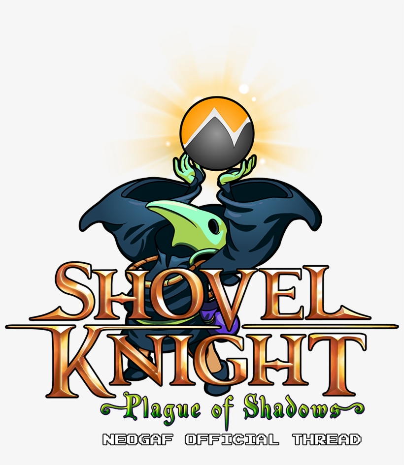 Wii U, 3ds, Ps3, Ps4, Vita, Xbox One, Pc, Mac, Linux - Shovel Knight Plague Of Shadows Logo Png, transparent png