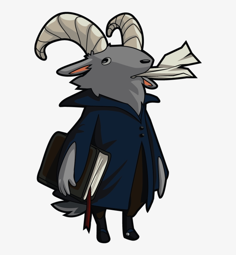 Shovel Knight Wii U Pc 3ds Goatician - Shovel Knight Characters Mr Hat, transparent png
