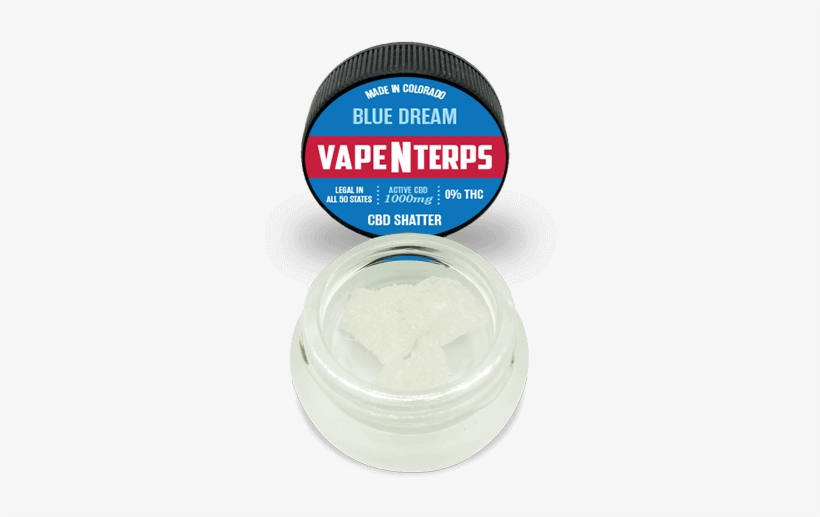 1000mg Cbd Shatter Blue Dream - Cannabidiol, transparent png