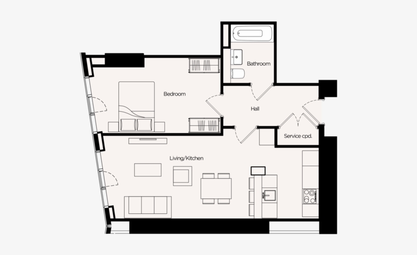Deansgate Square South Tower - Deansgate Square, transparent png