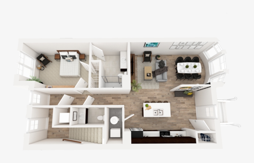 Unit 4a 1-bedroom, transparent png