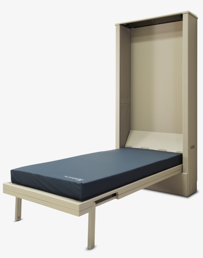 Caregiver Bed Unfolded No Bedding Tempur-pedic Mattress - Mattress, transparent png