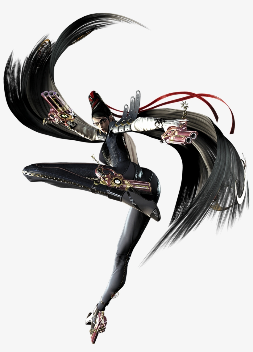 Bayo1 Render - Smash Ultimate Bayonetta Render, transparent png