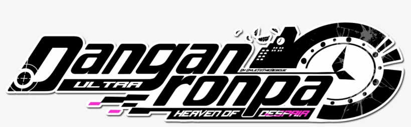 Transparent Emblem Danganronpa Clip Freeuse Library - New Danganronpa V3 Logo, transparent png