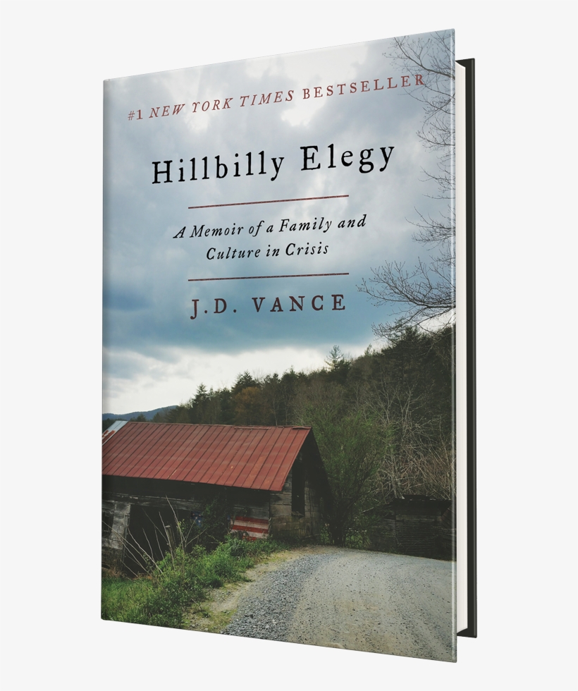 Book-hillbilly - Hillbilly Elegy, transparent png