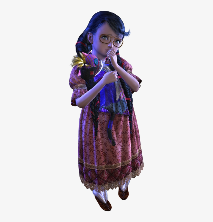 Bayonetta Encounters This Lost Girl In The Town Of - Cereza Bayonetta, transparent png