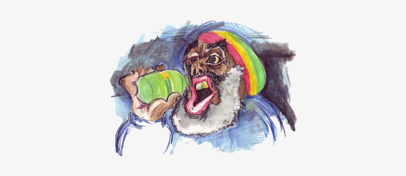 "dun You Ga No Codeens, Mon" He Moaned, Holding His - Watercolor Paint, transparent png