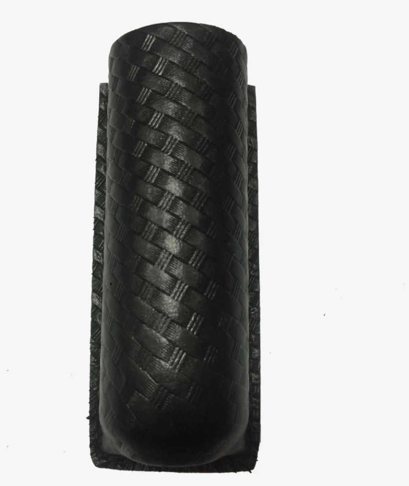 Safariland 37-4 Black Basket Weave Open Top Mace Holster - Leather, transparent png