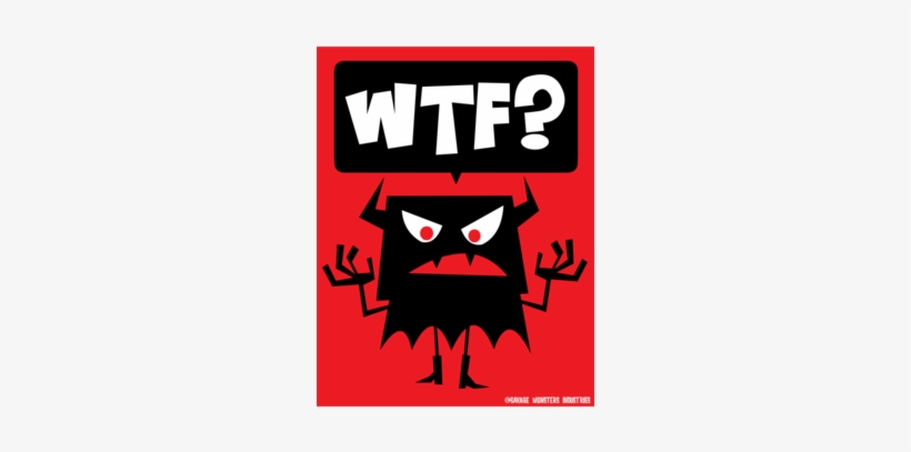 Wtf - Devil Wtf Weekender Totes. By Artistshot, transparent png