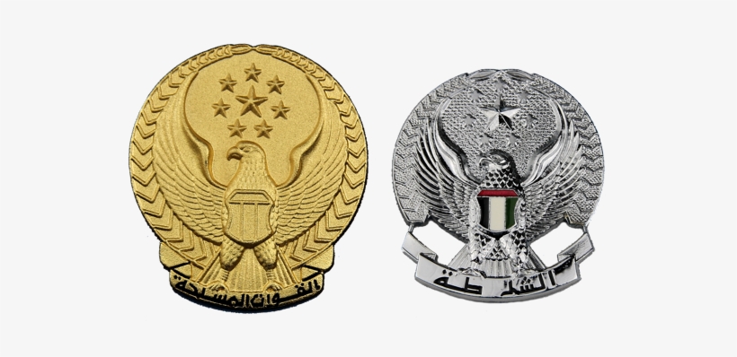 Beret Badges, Peaked Cap Badges And Uniform Buttons - Uae Military Badge, transparent png