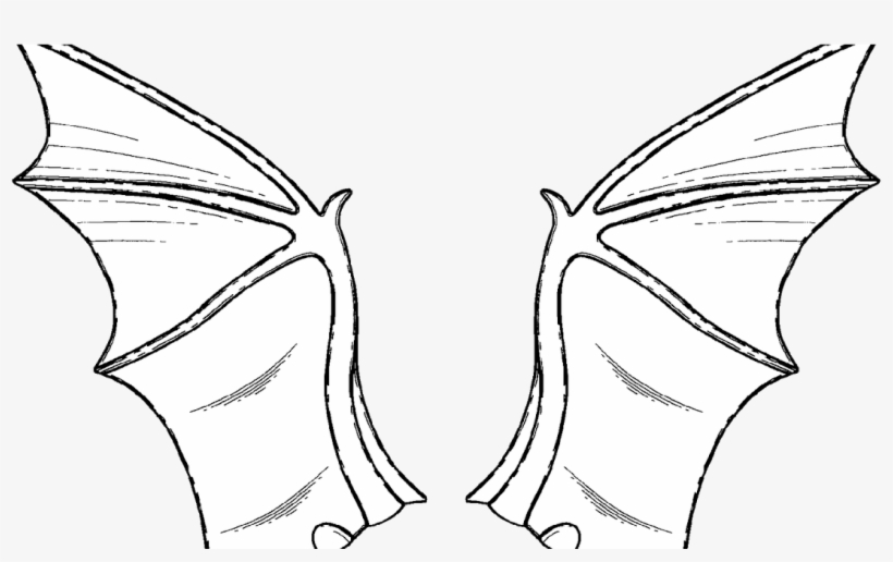 Bat Wings Templates, transparent png