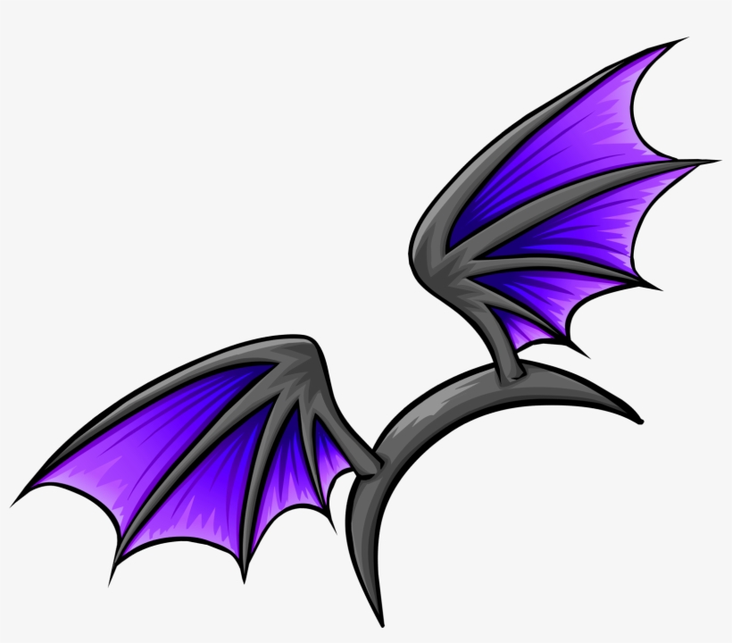 Purplebatwings - Purple Bat Wings Png, transparent png