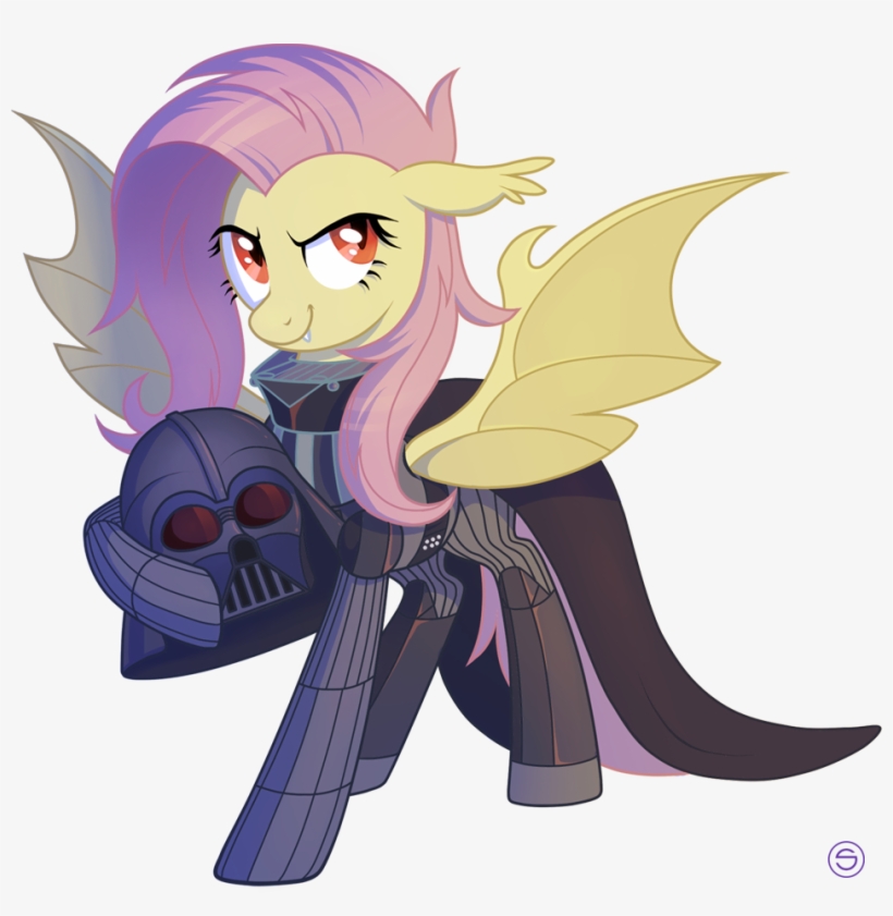 Stasysolitude, Bat Pony, Bat Wings, Clothes, Cosplay, - Darth Vader Pony, transparent png