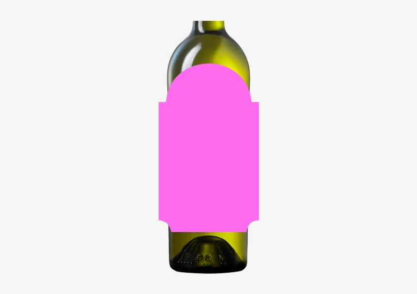 Design Your Own Wine Bottle Labels - Design Your Own Wine Bottle Pink Label, transparent png