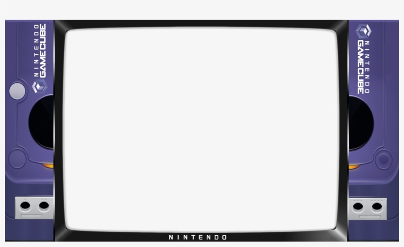 Gamecubewhitelogo 480 Kb - Nintendo Gamecube Home Console Game D01 Girls Sling, transparent png
