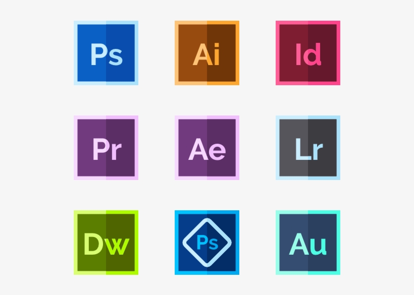 Icons Free Logos - Adobe Vector, transparent png