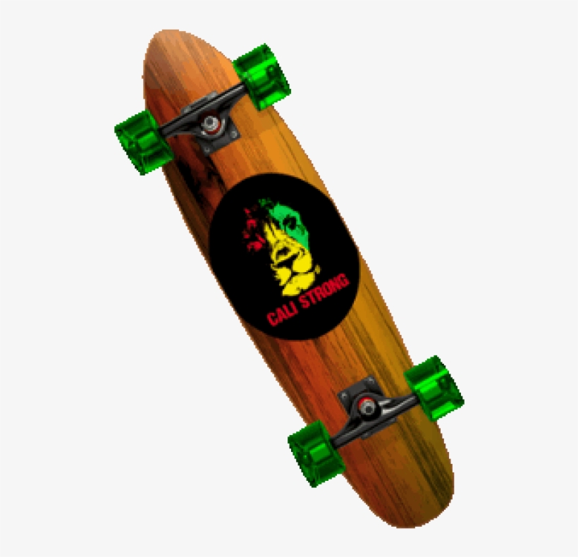 Skateboard Png Free Download - Longboard Transparent Background, transparent png