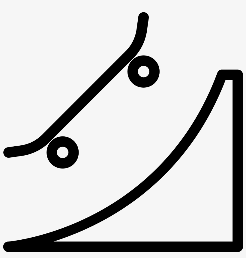 Skate Clipart Skate Park - Rampa Skate Png, transparent png