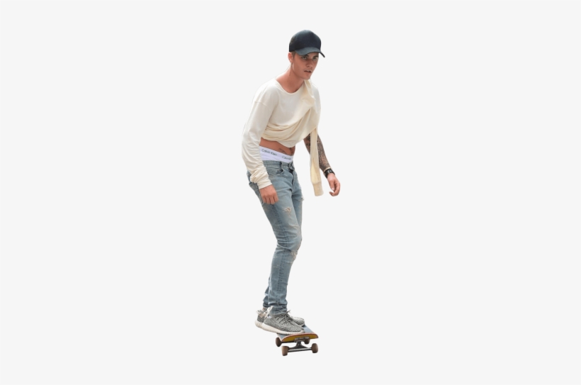 Free Png Justin Bieber Skateboarding Png Images Transparent - Skateboarding Transparent Background Png, transparent png