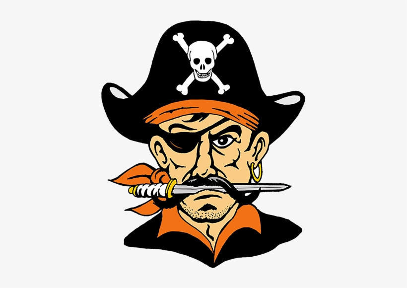 Pirate Head Logo, transparent png