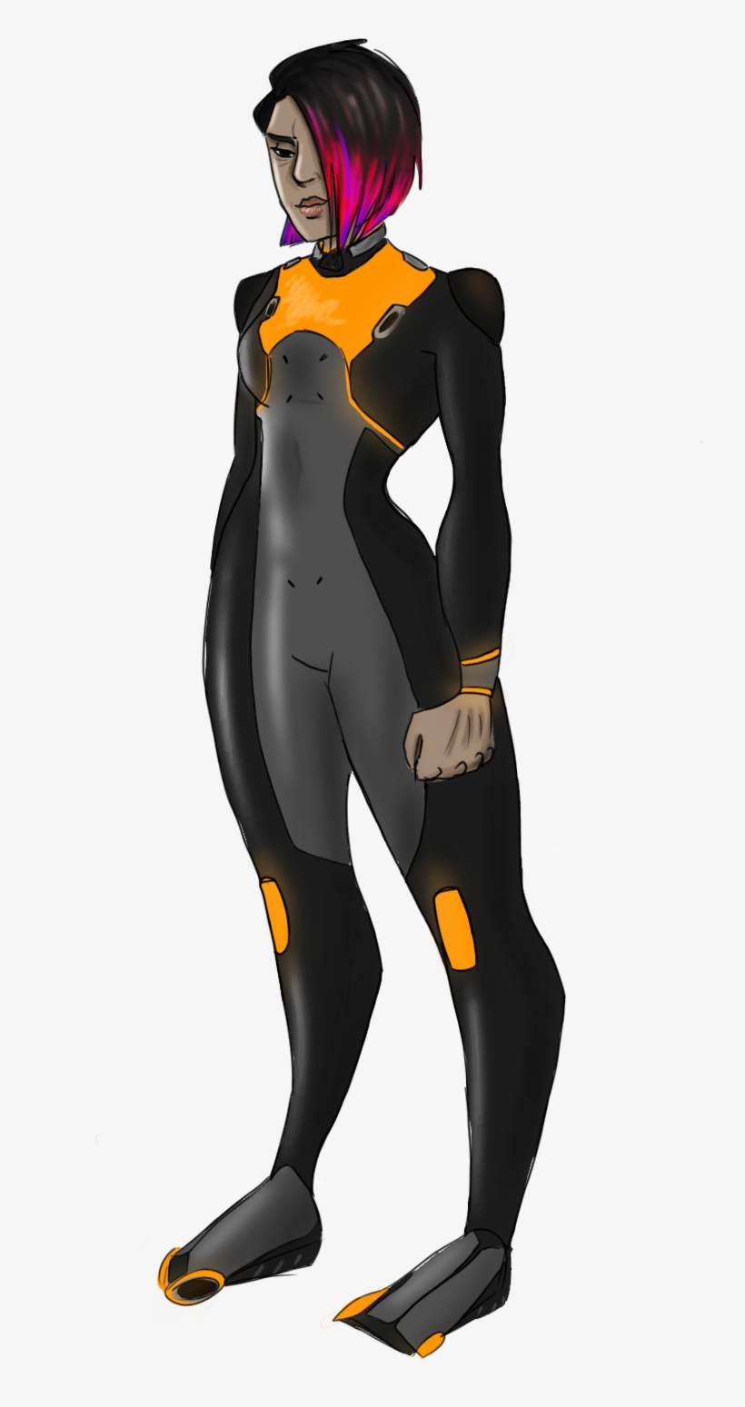 This Is A Quickie Of Marguerit Maida, A Mongolian Mercenary - Subnautica Degasi, transparent png