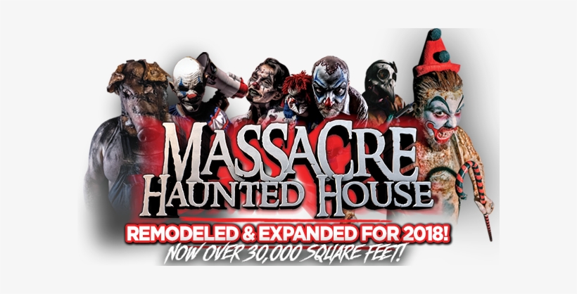 Get 25% Off All Tickets All Season Long At Massacre - Massacre Haunted House, transparent png