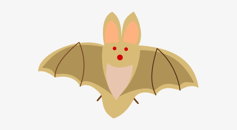 Bat 1 555px 30 - Cute Bat Clip Art, transparent png