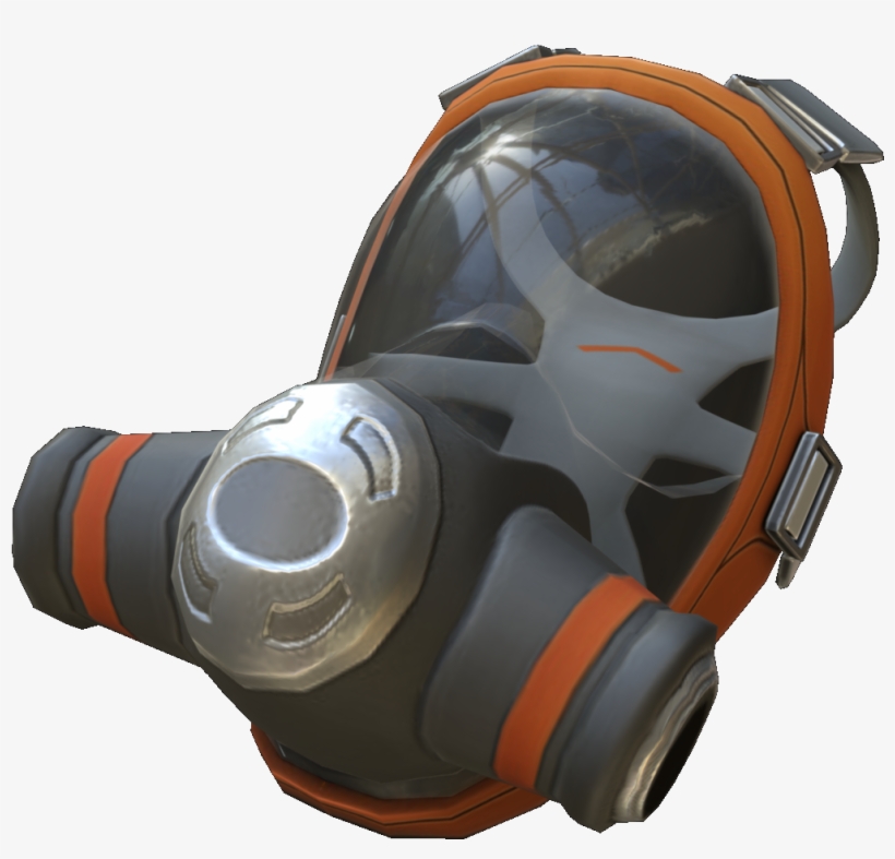 Rebreather Sketchfab - Subnautica Mask, transparent png