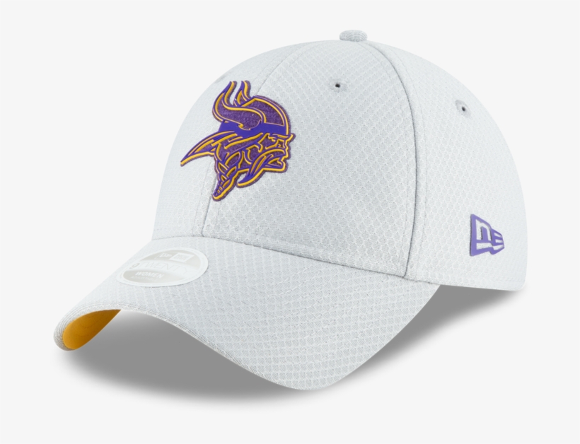 Women's Minnesota Vikings New Era 2018 Gray Training - Hat, transparent png